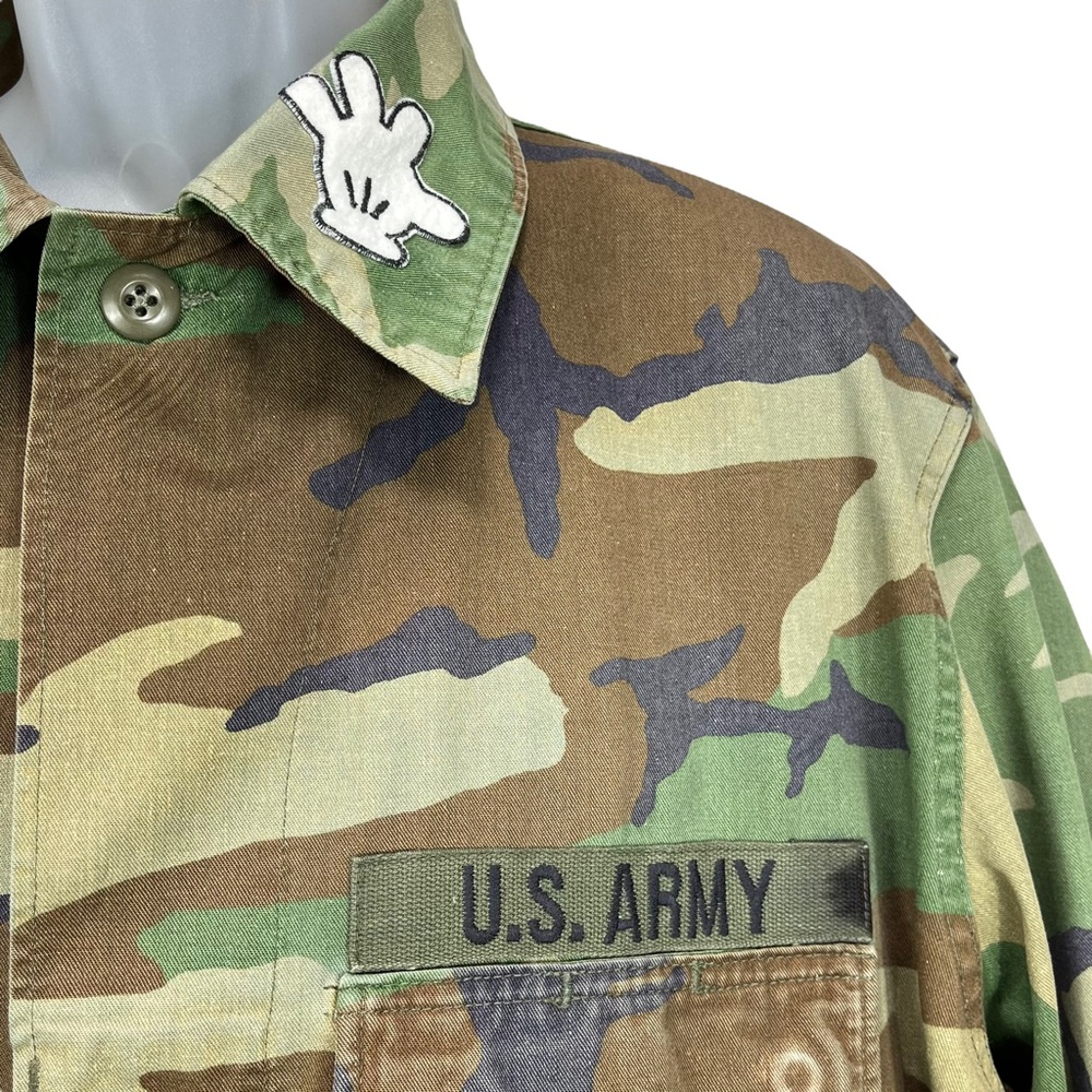 Topson Down‎ Men’s Medium Camouflage Military Streetwear Jacket With Patches - Picture 3 of 10